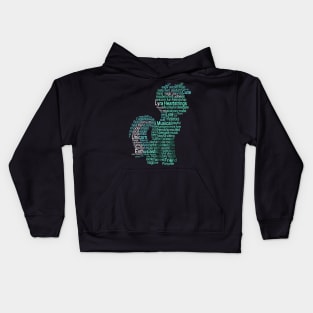 My Little Pony - Lyra Heartstrings Typography Kids Hoodie